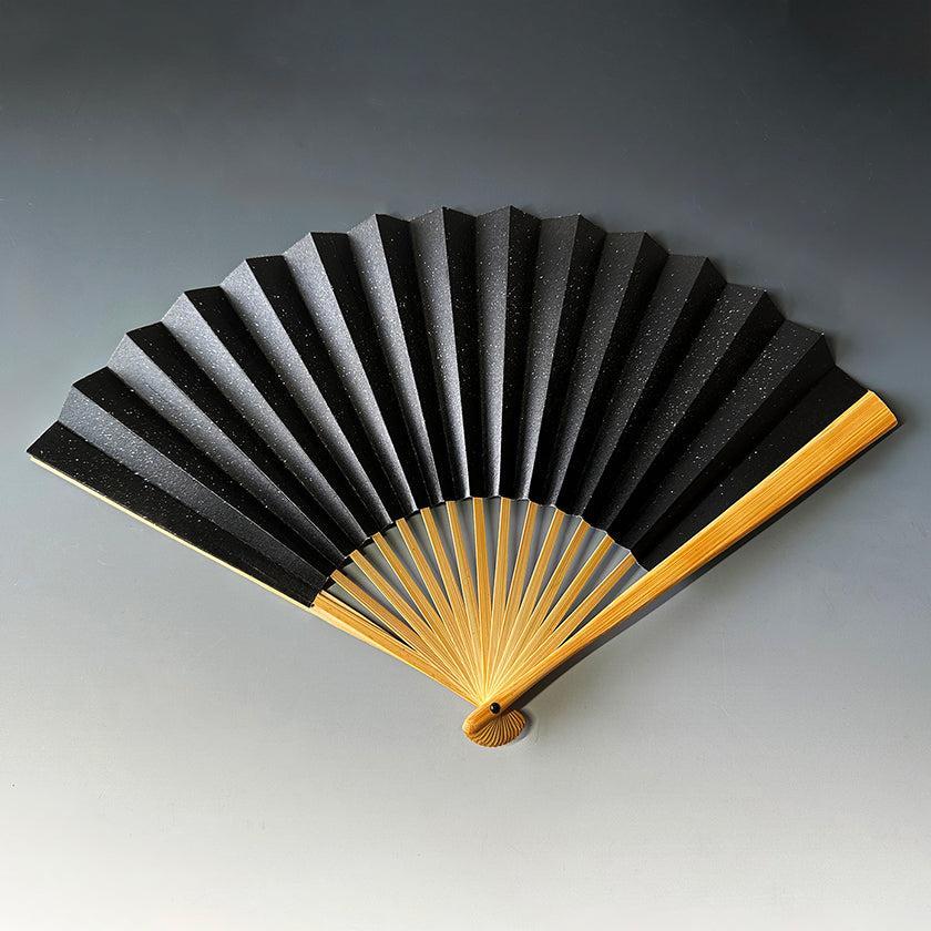 【扇子】月想扇 三日月想 あまの川 | 唐紙 | 景美風月 - Image 6