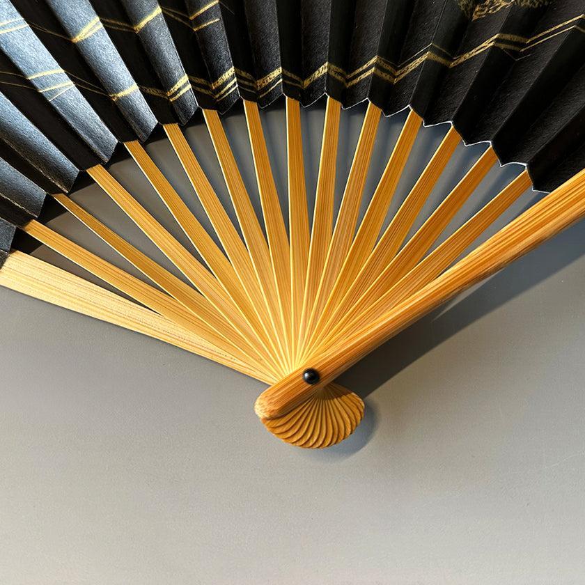 【扇子】月想扇  三日月想 | 唐紙 | 景美風月 - Image 5