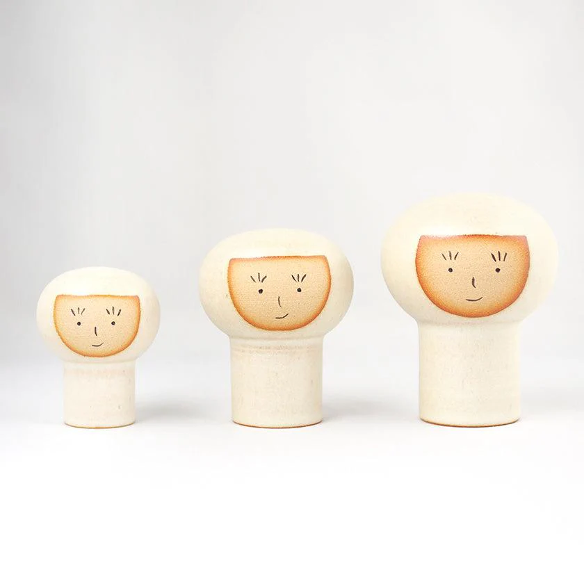 【置物】こけし (1) KOKESHI | 京焼・清水焼 | fuuu - Image 2