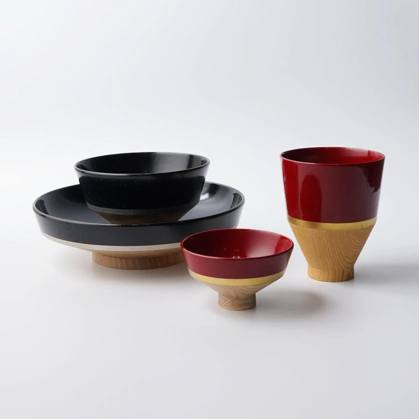 【お皿】KOROMO 4点セット (浅鉢、お椀、おちょこ、カップ) | 漆器 | isuke - Image 19