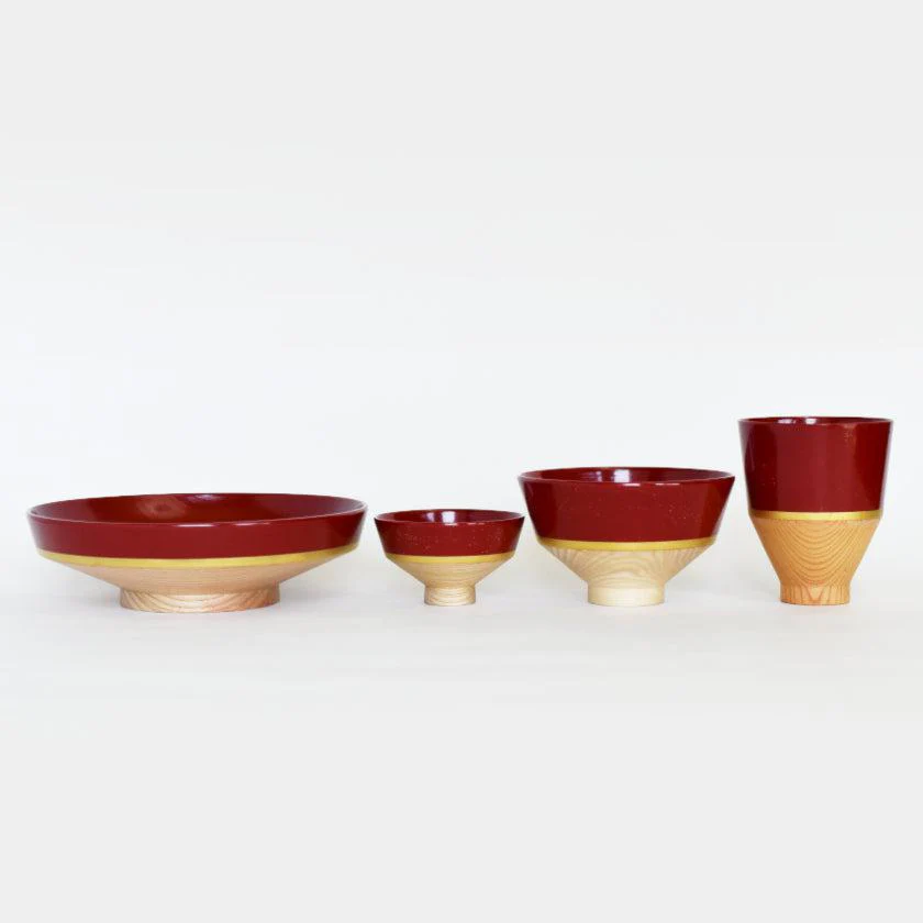 【お皿】KOROMO 4点セット (浅鉢、お椀、おちょこ、カップ) | 漆器 | isuke - Image 20