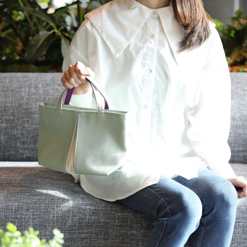 【トートバッグ】ougi pleats 帆布 YS | 布アート | KOSHO - Image 4