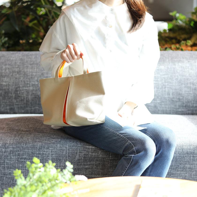 【トートバッグ】ougi pleats 帆布 YT | 布アート | KOSHO - Image 3