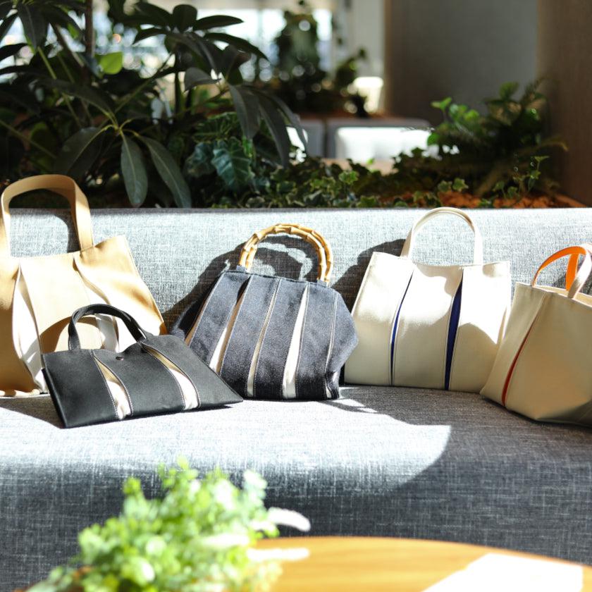 【トートバッグ】ougi pleats 帆布 YT | 布アート | KOSHO - Image 6