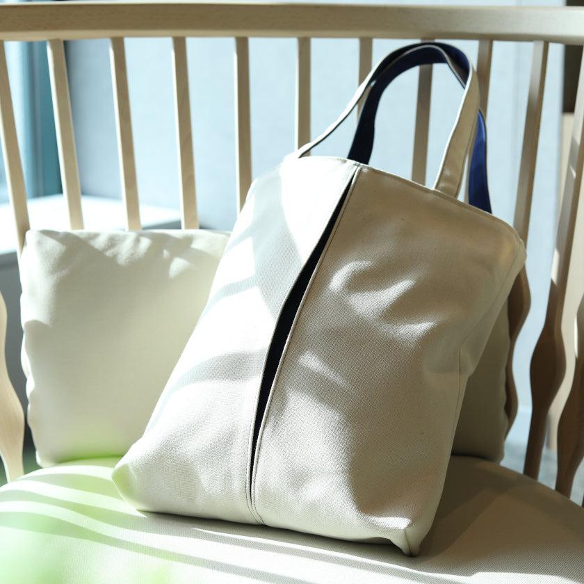 【トートバッグ】ougi pleats 帆布 M | 布アート | KOSHO - Image 2