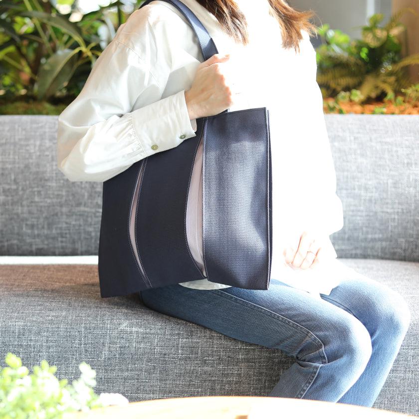 【トートバッグ】ougi 帆布 NH | 布アート | KOSHO - Image 2