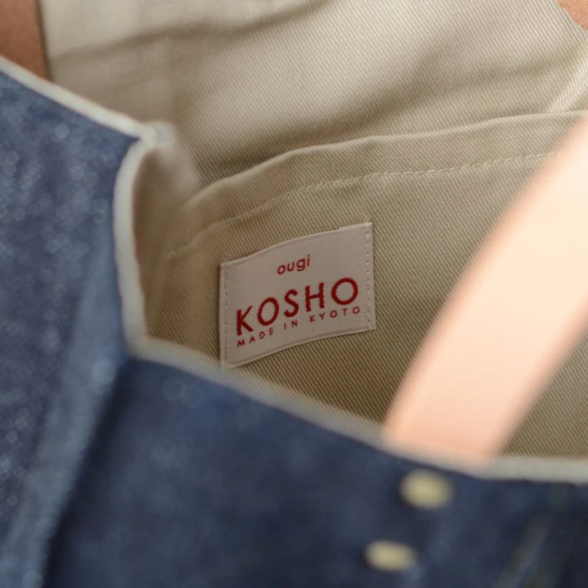 【トートバッグ】ougi denim CH | 布アート | KOSHO - Image 10