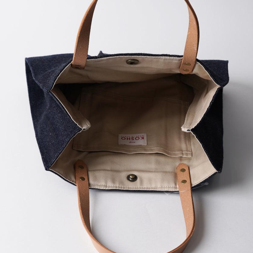 【トートバッグ】ougi denim CH | 布アート | KOSHO - Image 6