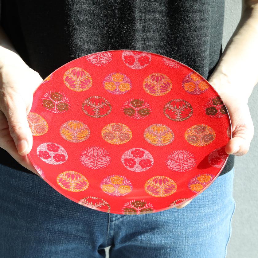 【皿】丸皿 鞠 | 西陣織 | 江村商店 - Image 5