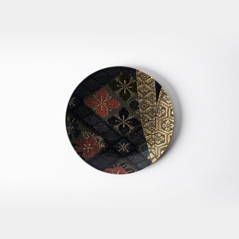 【皿】丸皿 紺 | 西陣織 | 江村商店 - Image 9