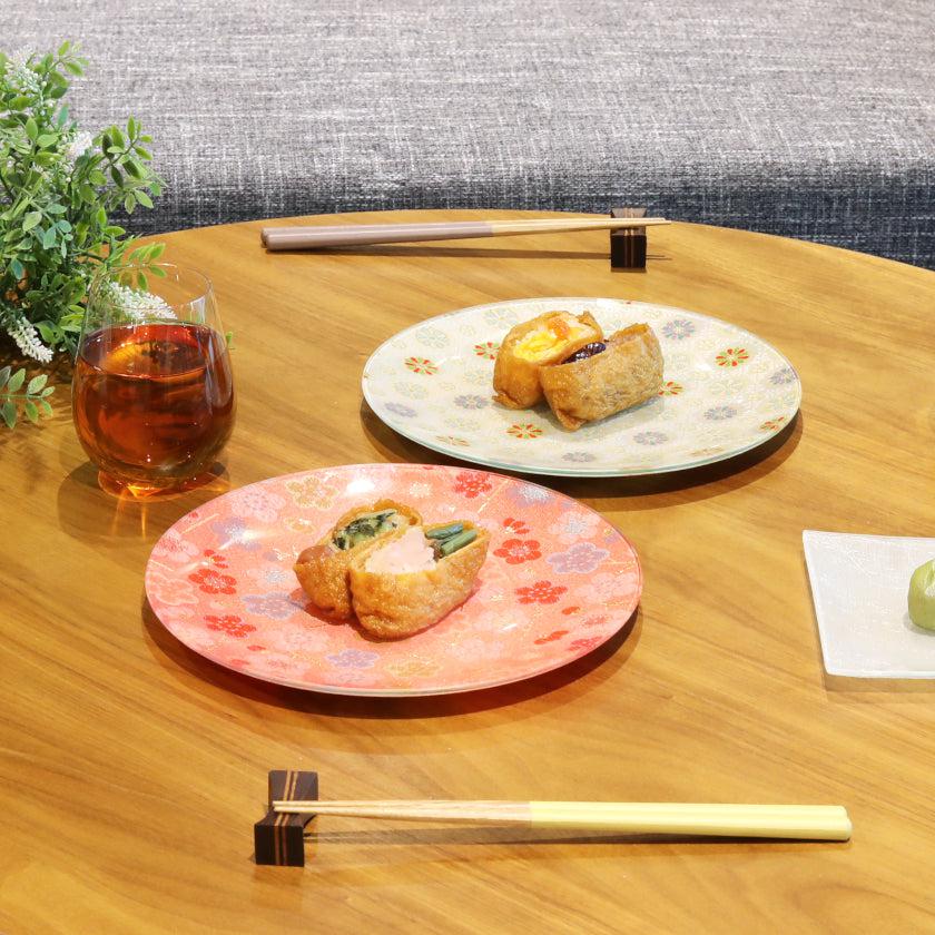 【皿】丸皿 菊 | 西陣織 | 江村商店 - Image 4