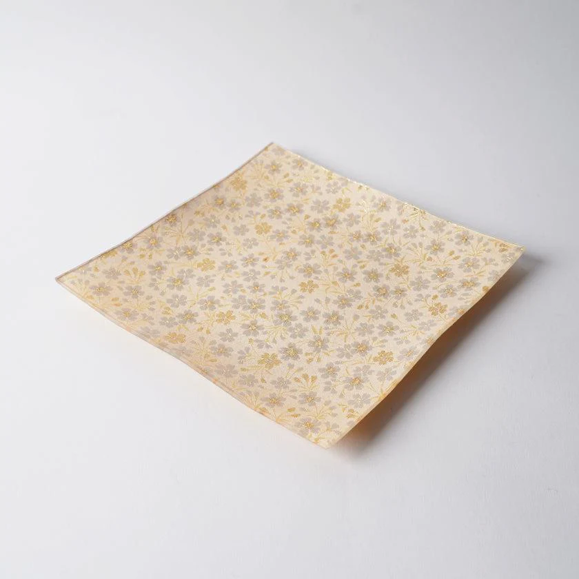 【皿】角皿 金花 | 西陣織 | 江村商店 - Image 12