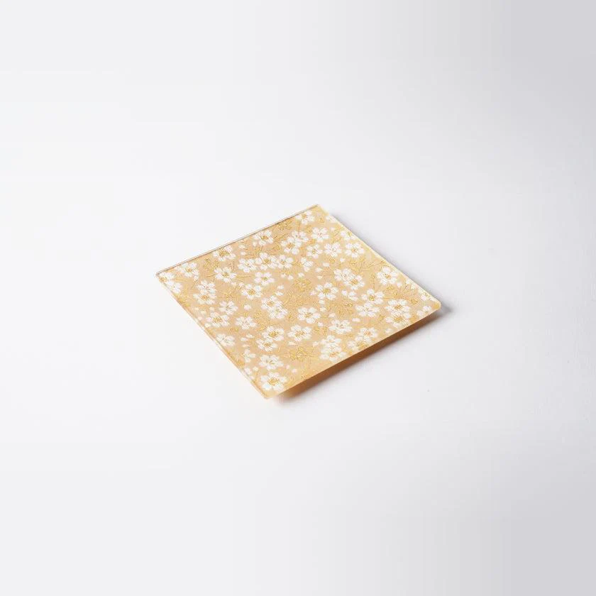 【皿】角皿 金花 | 西陣織 | 江村商店 - Image 3
