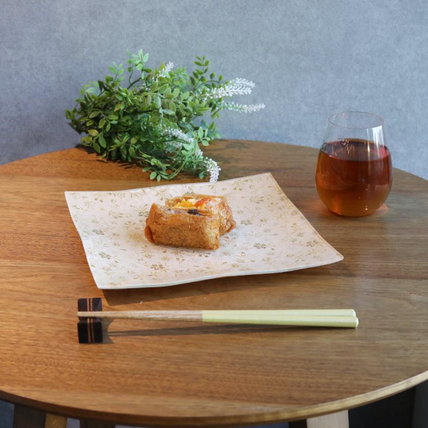 【皿】角皿 金花 | 西陣織 | 江村商店 - Image 5