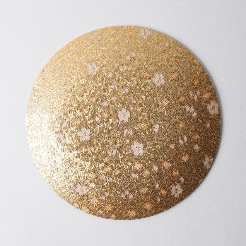 【皿】丸皿 金花 | 西陣織 | 江村商店 - Image 10