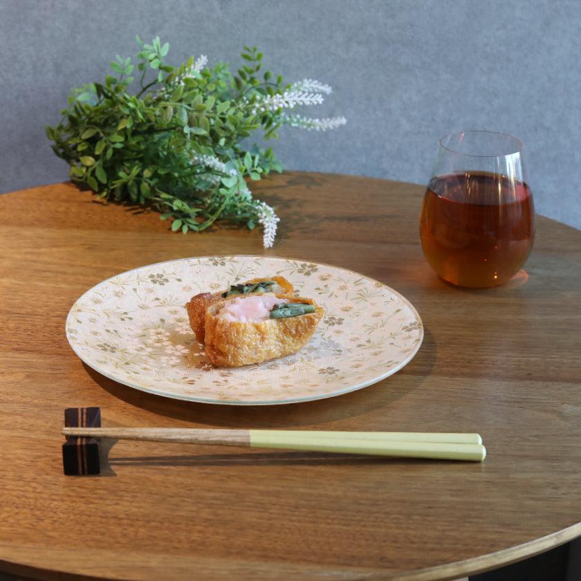 【皿】丸皿 金花 | 西陣織 | 江村商店 - Image 4