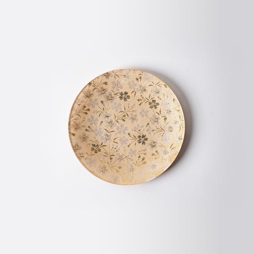 【皿】丸皿 金花 | 西陣織 | 江村商店 - Image 8