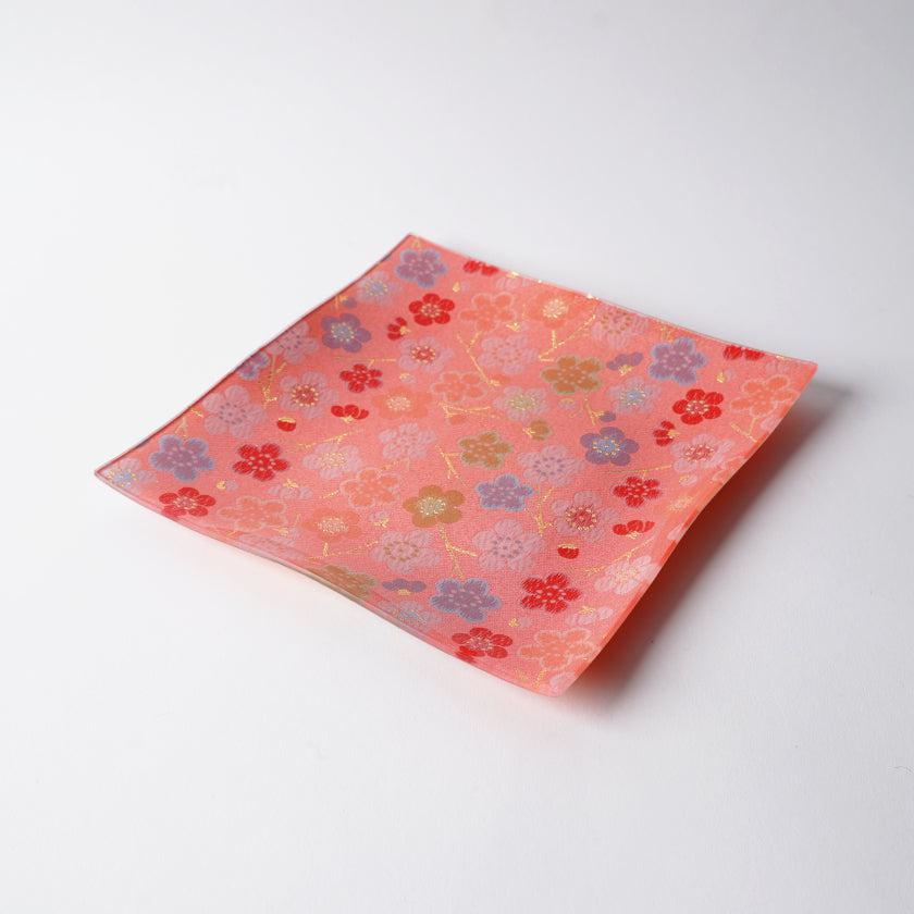 【皿】角皿 梅 | 西陣織 | 江村商店 - Image 11