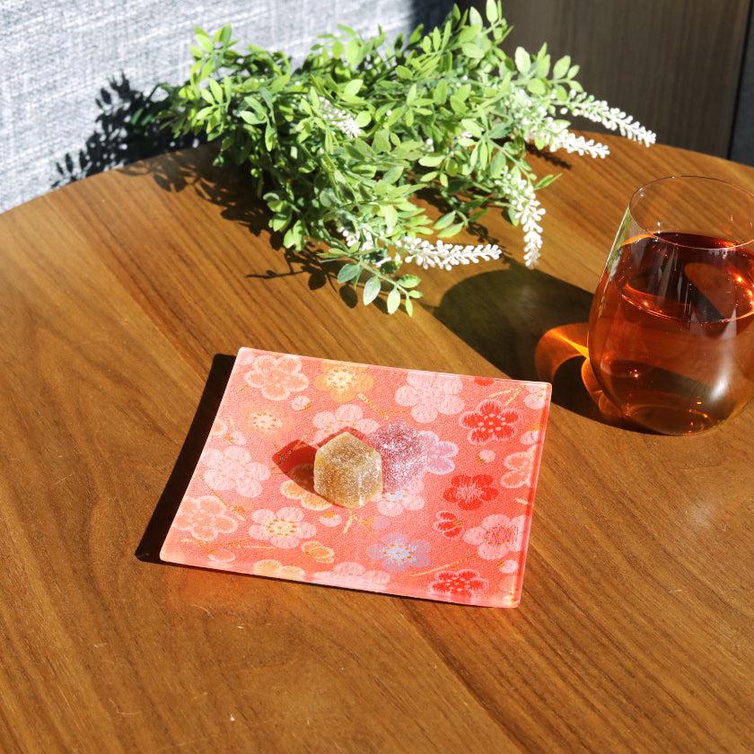 【皿】角皿 梅 | 西陣織 | 江村商店 - Image 4