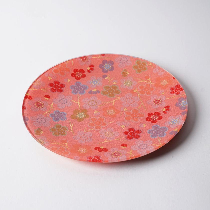 【皿】丸皿 梅 | 西陣織 | 江村商店 - Image 12