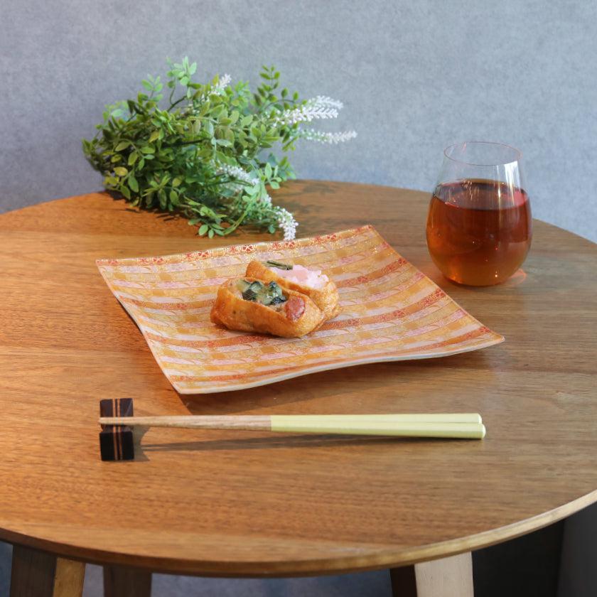 【皿】角皿 花月 | 西陣織 | 江村商店 - Image 3
