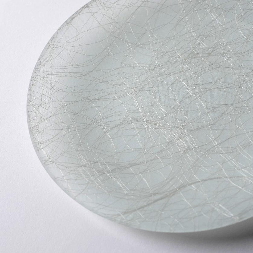 【皿2枚セット】丸皿 22cm 100金 & 銀 | 西陣織 | 江村商店 - Image 10