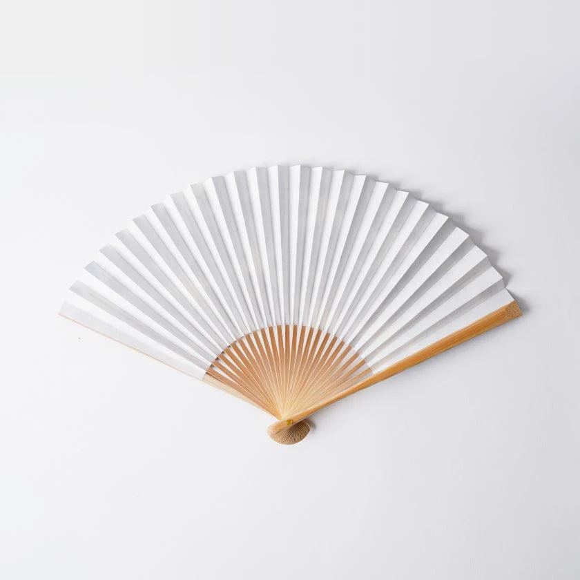 【扇子】雪花絞り 女性用  (紺) | 黒谷和紙・京扇子 | 黒谷和紙協同組合 - Image 9