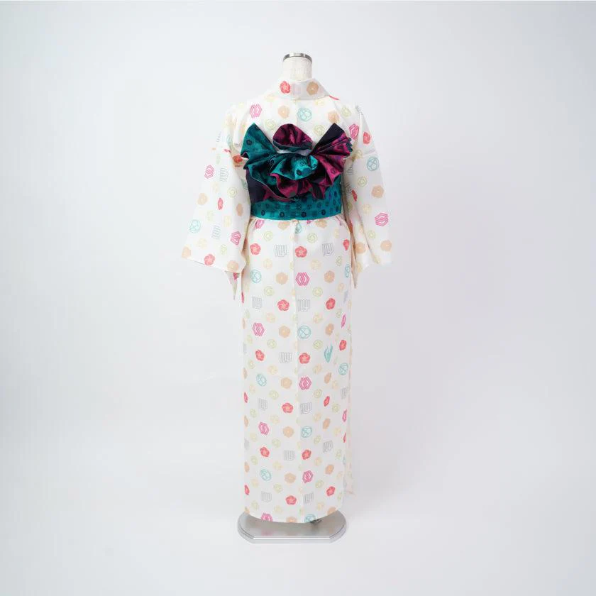 【浴衣】DIFFUSION  マルチカラー | 初音工房（受注生産3ヶ月、帯は別売り） - Image 13
