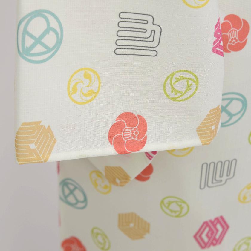 【浴衣】DIFFUSION  マルチカラー | 初音工房（受注生産3ヶ月、帯は別売り） - Image 9