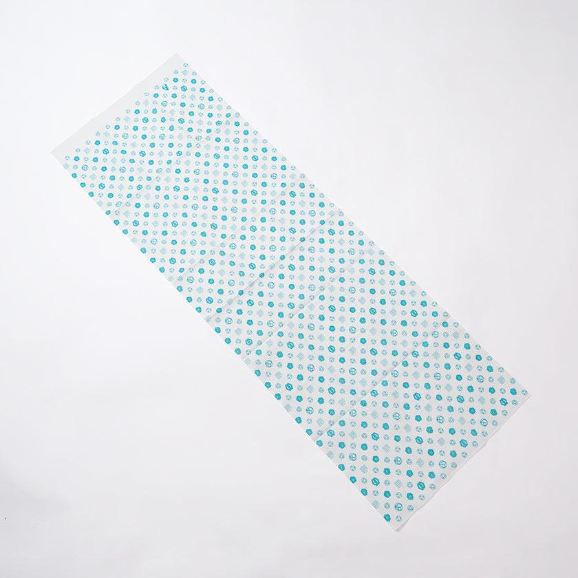 【手ぬぐい】ブルー × 白地 | 伊勢木綿 | 初音工房（売切れ次第完売） - Image 5
