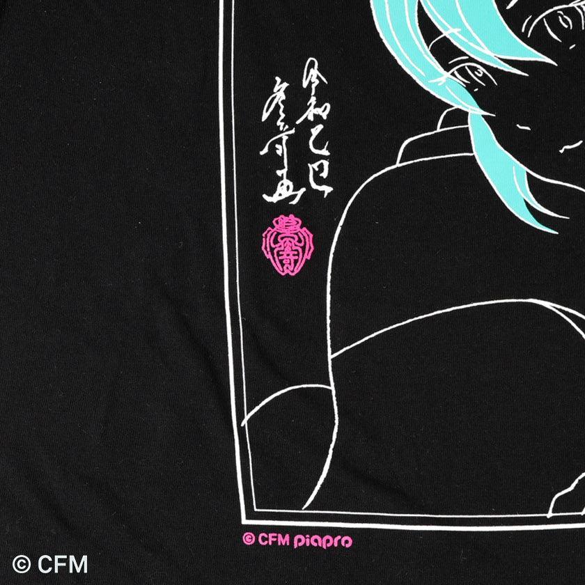 【Tシャツ】黒 | 手捺染 | 初音工房 - Image 10