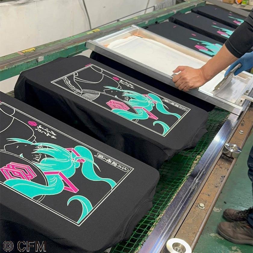 【Tシャツ】黒 | 手捺染 | 初音工房 - Image 16