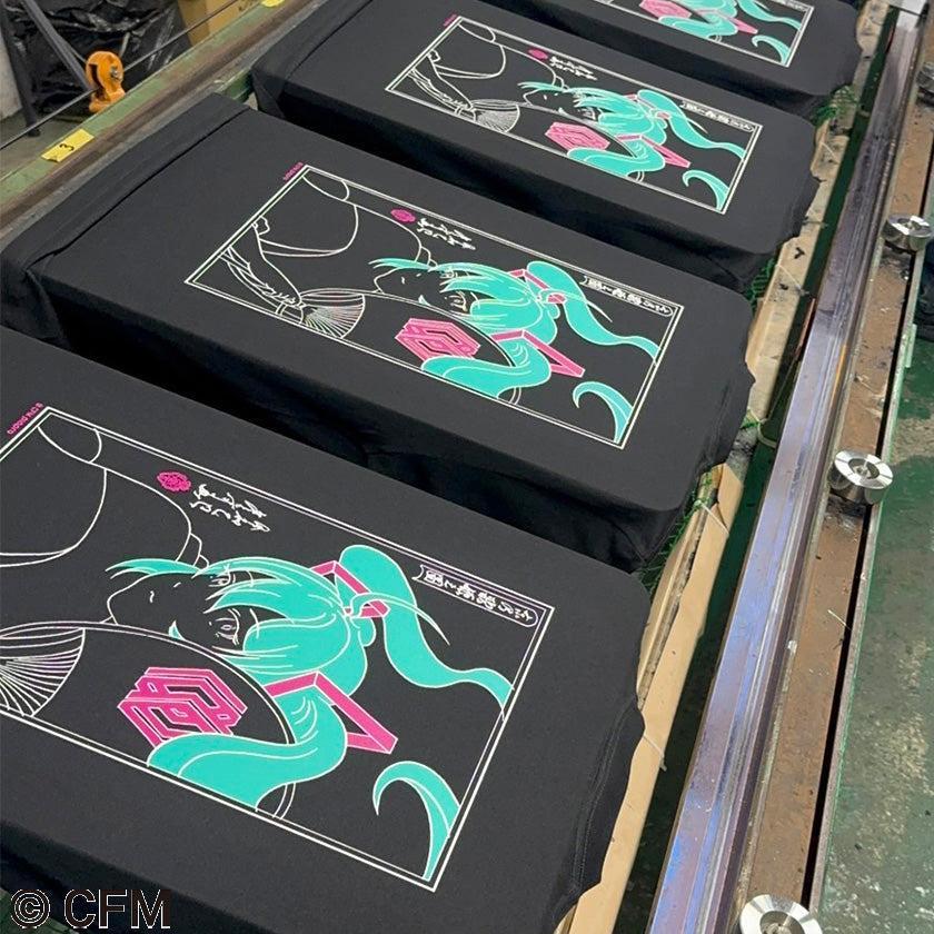 【Tシャツ】黒 | 手捺染 | 初音工房 - Image 18