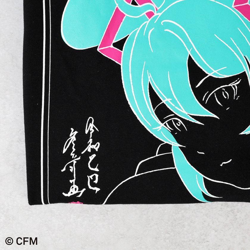【Tシャツ】黒 | 手捺染 | 初音工房 - Image 9
