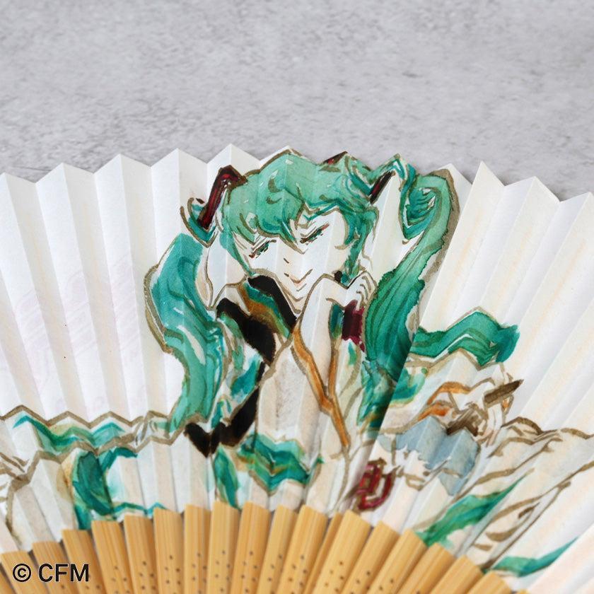 【扇子】初音オリジナルイラスト ver. | 京扇子 | 初音工房 - Image 6