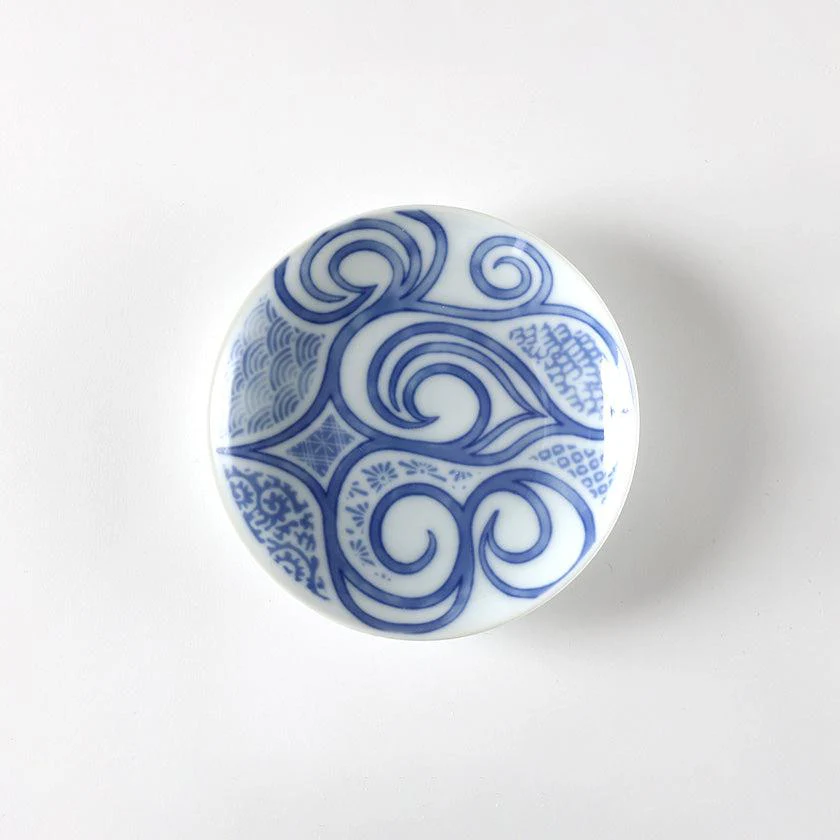 【皿】染付絵皿(4寸) 鰹屋エリカ | アイヌ工芸 | CIKARPE AKAN - Image 14