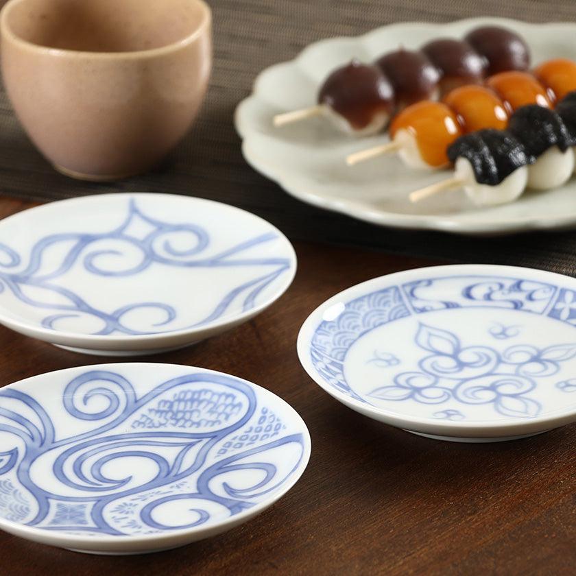 【皿】染付絵皿(4寸) 鰹屋エリカ | アイヌ工芸 | CIKARPE AKAN - Image 4