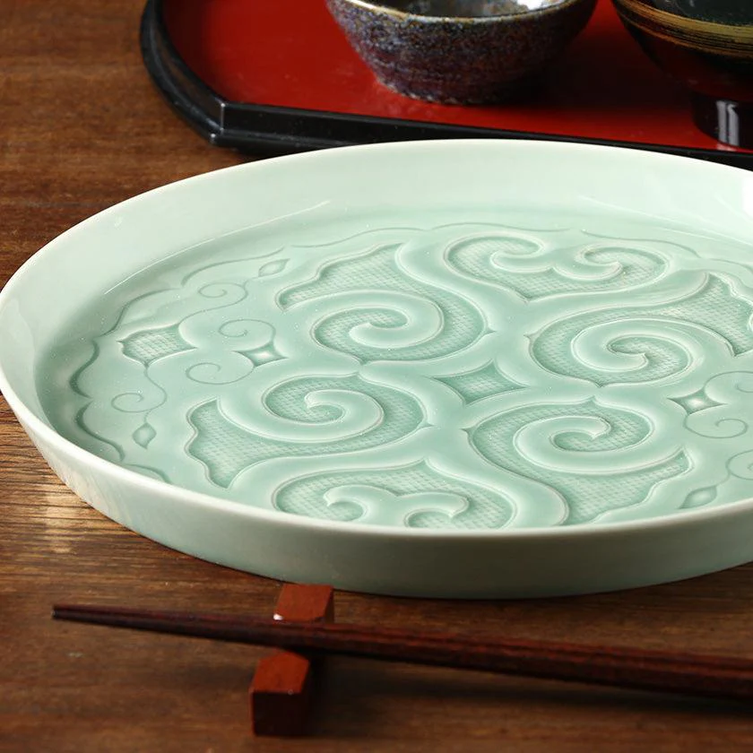 【皿】鋳込皿 平良秀晴 | アイヌ工芸 | CIKARPE AKAN - Image 3