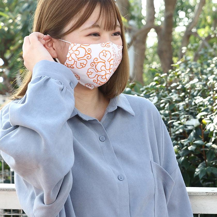 【マスク】アイヌ文様マスク | アイヌ工芸 | CIKARPE AKAN - Image 2