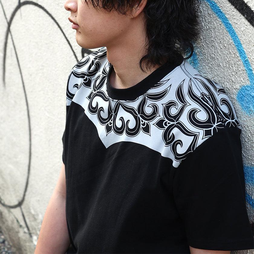 【Tシャツ】アイヌ文様TシャツB | アイヌ工芸 | CIKARPE AKAN - Image 2