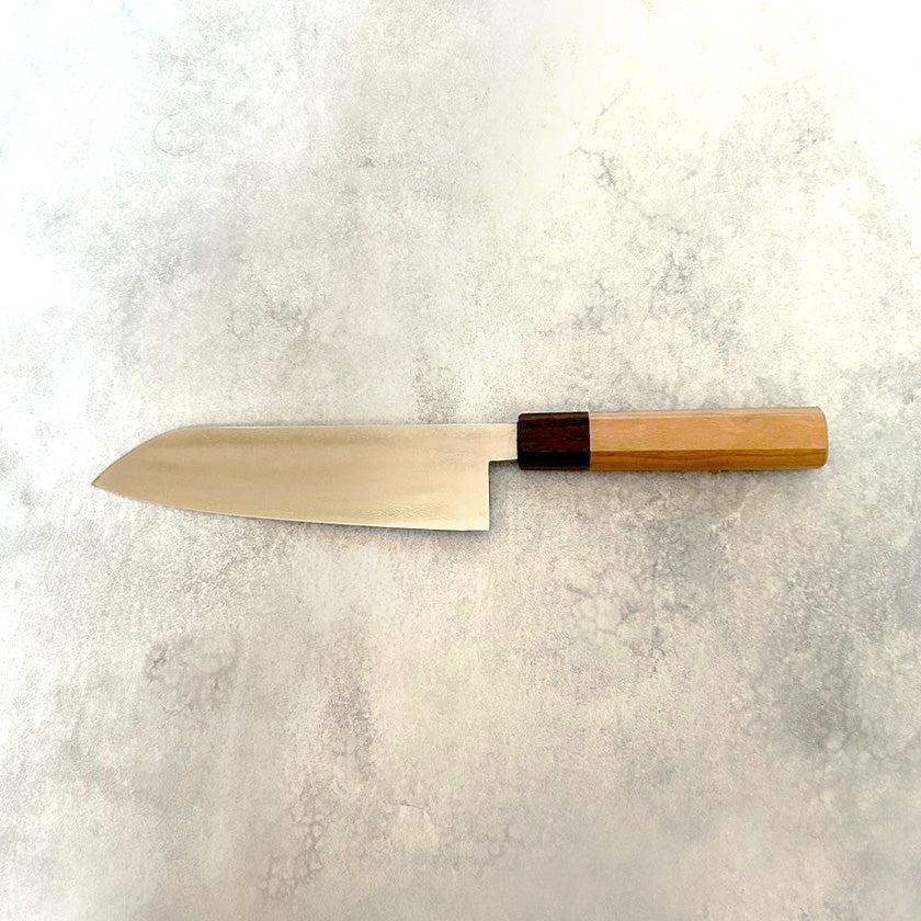 【三徳包丁・30丁限定】VG10 16層 ダマスカス | 野鍛冶 | ふくべ鍛冶 - Image 14