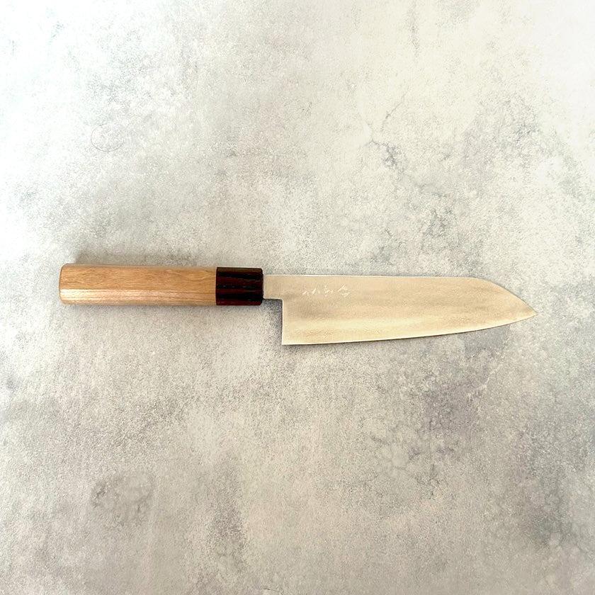 【三徳包丁・30丁限定】VG10 16層 ダマスカス | 野鍛冶 | ふくべ鍛冶 - Image 15