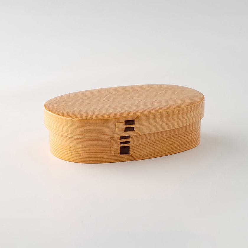 【お弁当箱】小判型 | 大館曲げわっぱ | 栗久 - Image 4