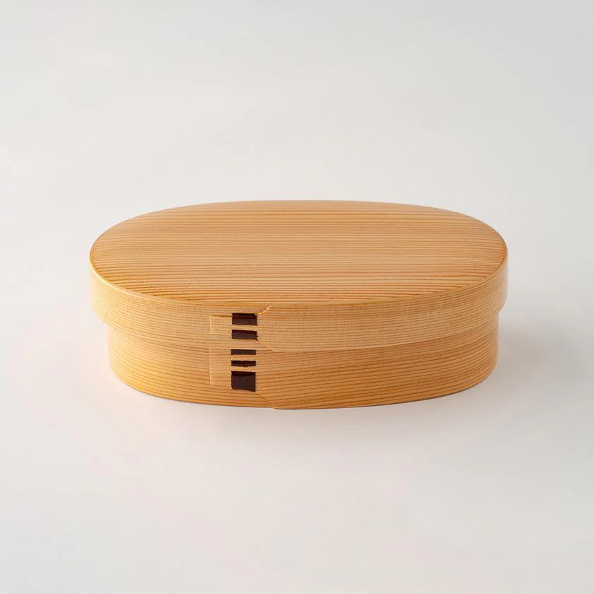【お弁当箱】小判型 | 大館曲げわっぱ | 栗久 - Image 5