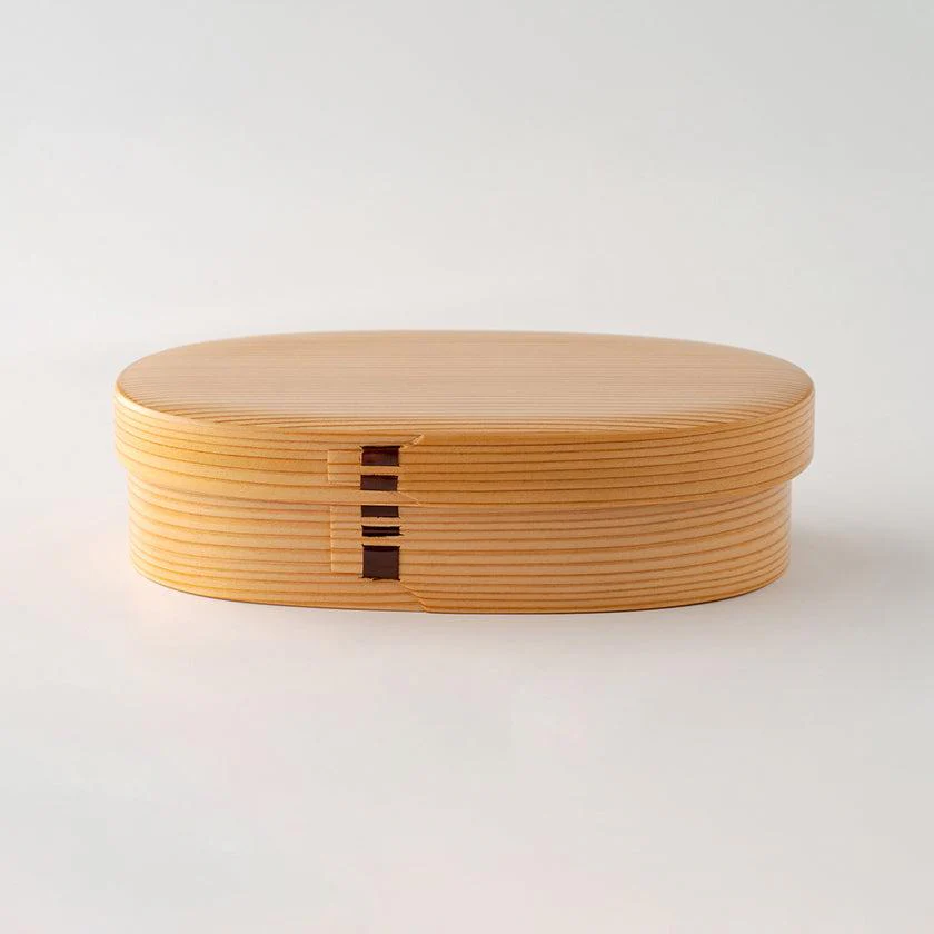 【お弁当箱】小判型 | 大館曲げわっぱ | 栗久 - Image 6