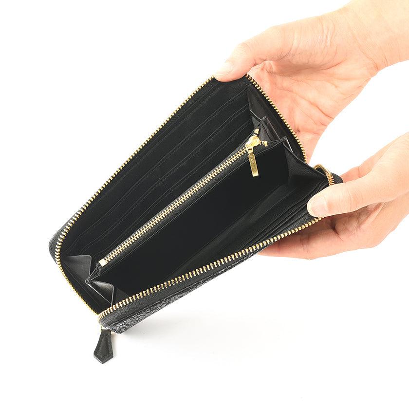 【長財布】吟朧印傳 葡萄 | 甲州印伝 | 印伝の山本 - Image 3