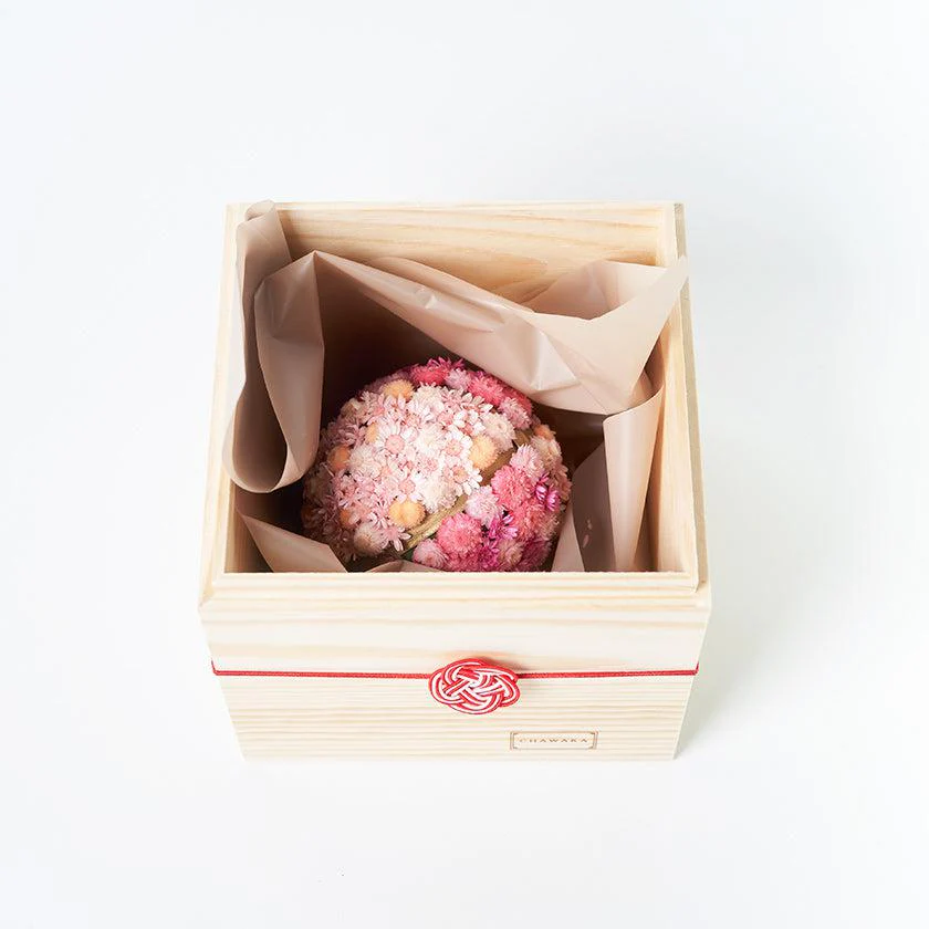 【プリザーブドフラワー】茶和花の鞠 (まり) 桜 | 宇治茶とフラワーデザイン | 茶和花 京都宇治 - Image 11