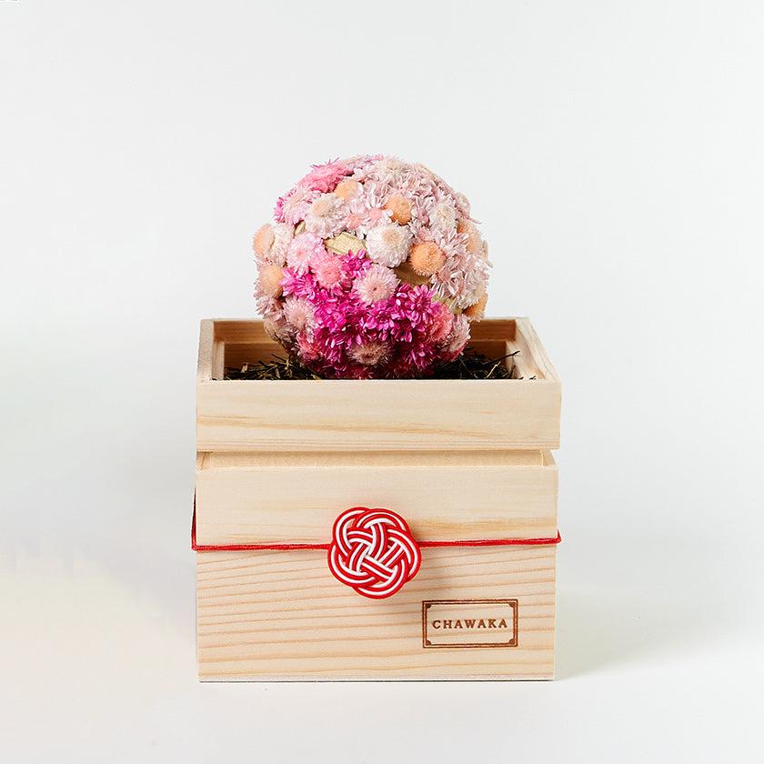 【ギフトセット】茶和花の鞠と煎茶のセット 桜 | 宇治茶とフラワーデザイン | 茶和花 京都宇治 - Image 8