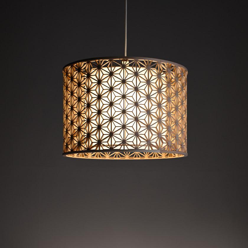 【ペンダントライト・照明】KUMIKO Pendant Light 01 麻の葉 | 京指物 | 村山木工 (大型配送料2,500円) - Image 2