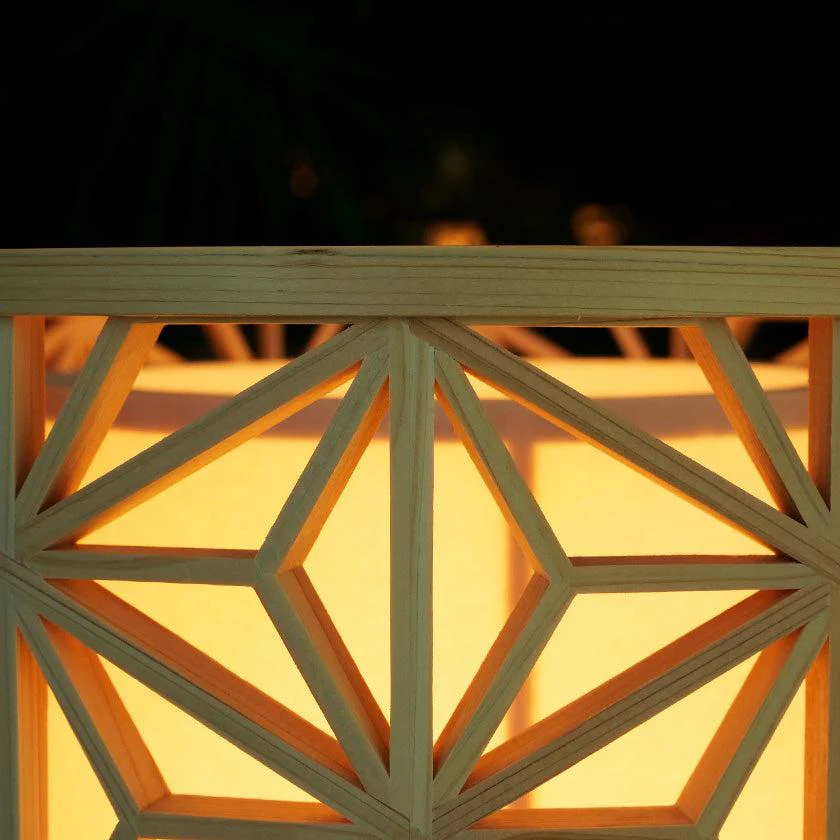 【ペンダントライト・照明】KUMIKO Pendant Light 02 麻の葉 | 京指物 | 村山木工 (大型配送料2,500円) - Image 7
